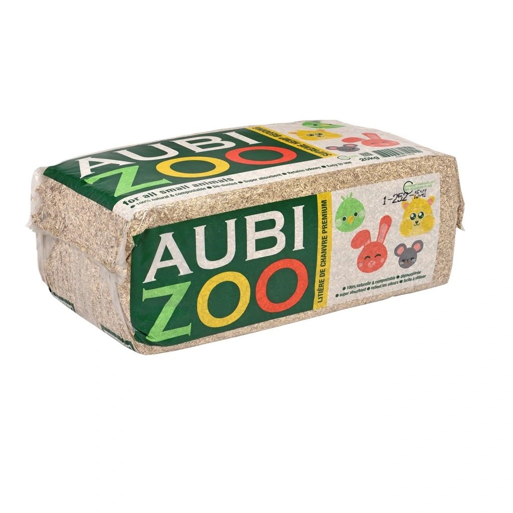 AUBIZOO Hampestrøelse 15 kg